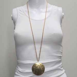 Yochi Gold Statement Necklace